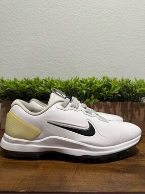Nike Tiger Woods TW71 Fast Fit Golf Cleats White/Black CD6300-100 Men's Size 11